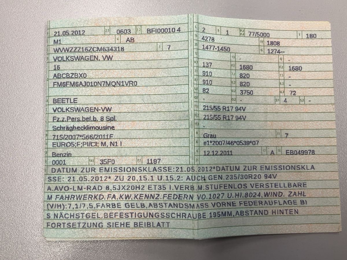 Volkswagen Beetle d'occasion