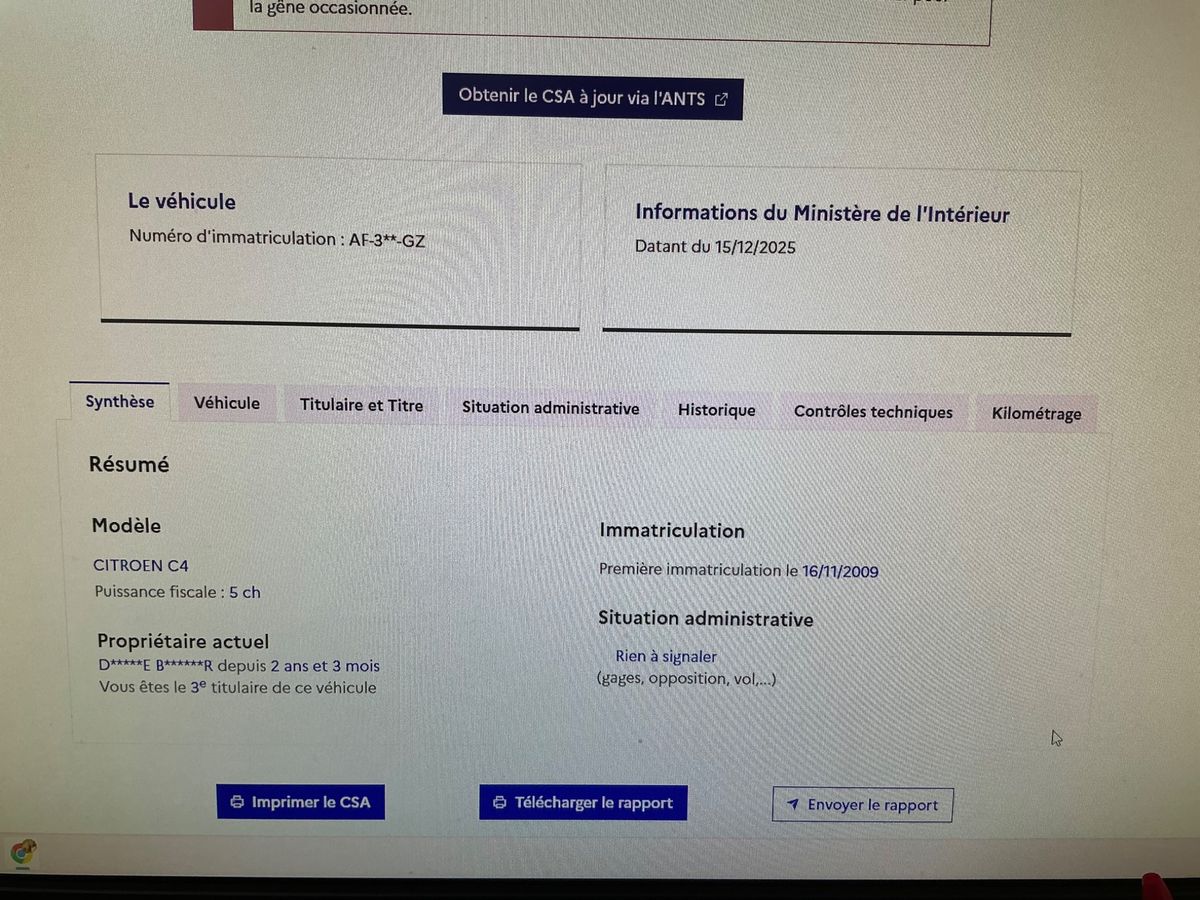 Citroen C4 d'occasion