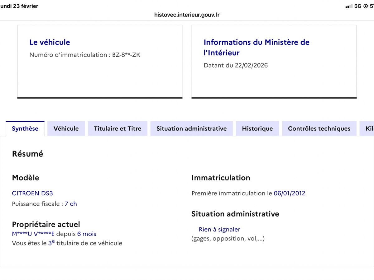 Citroen DS3 d'occasion