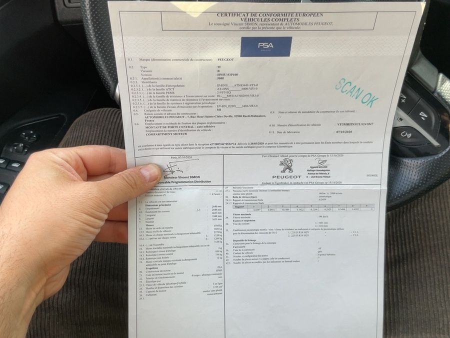 Peugeot 5008 d'occasion