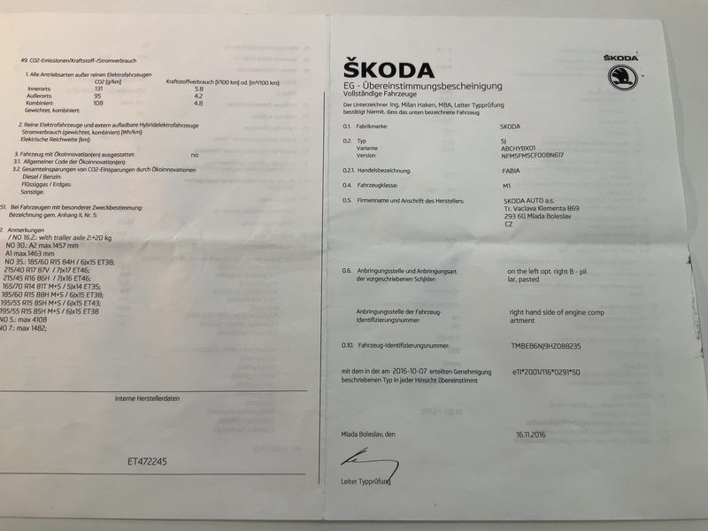 Skoda Fabia 1.0 MPI Red & Grey — zdjęcie 16