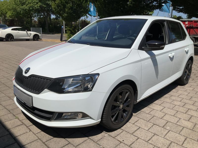 Skoda Fabia 1.0 MPI Red & Grey