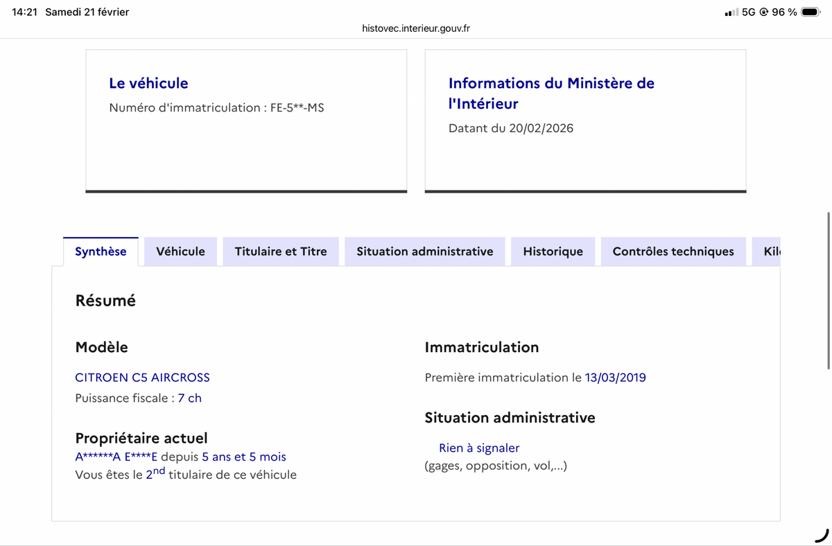 Citroen C5 d'occasion