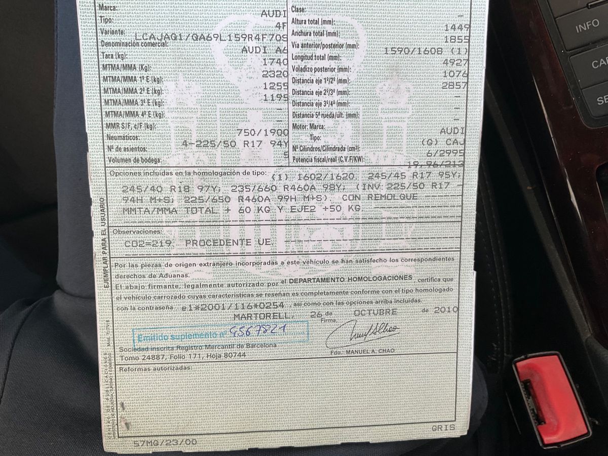 Audi A6 3.0 V6 TFSI quattro