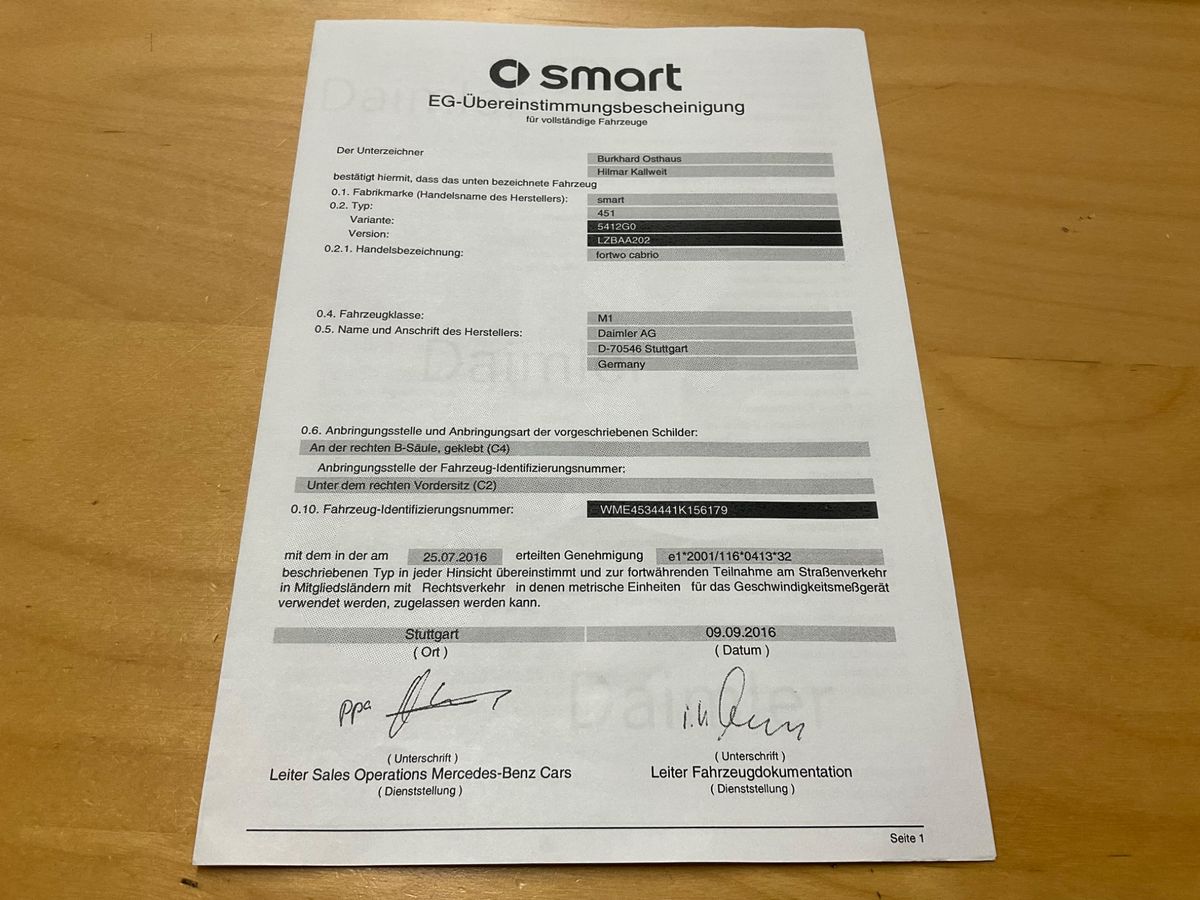 Smart fortwo d'occasion