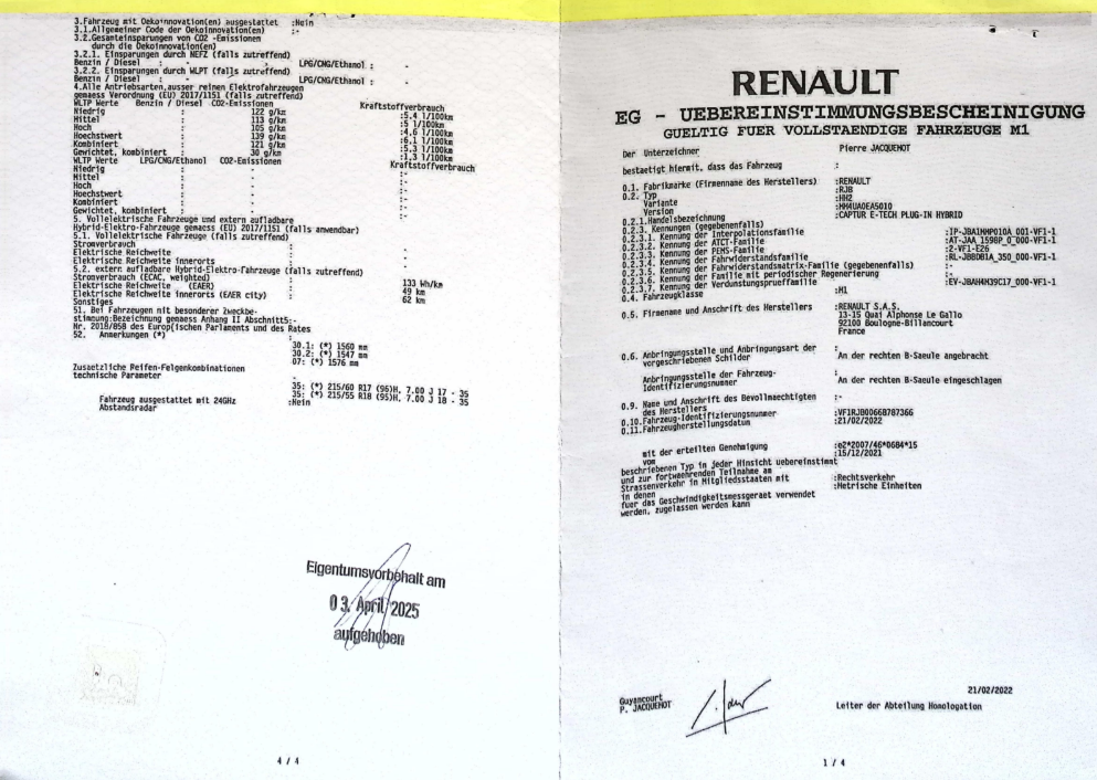 Renault Captur d'occasion