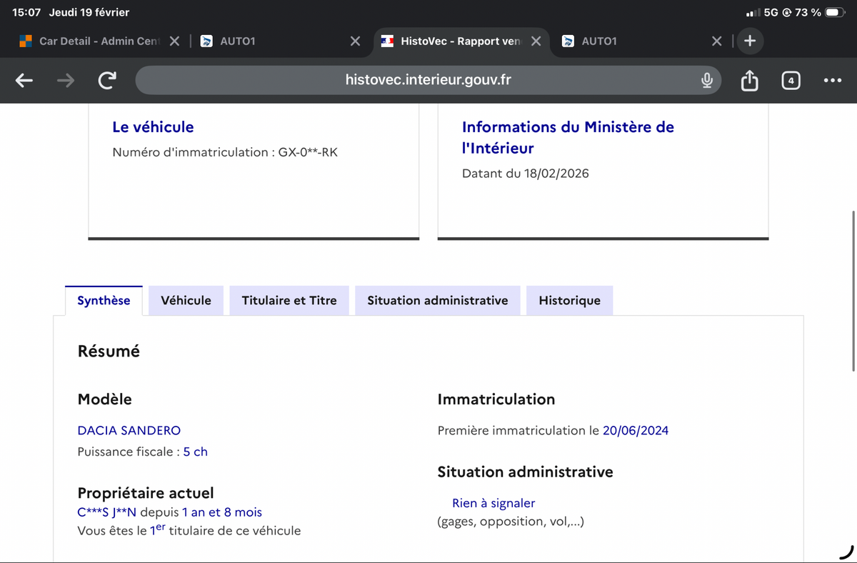 Dacia Sandero d'occasion