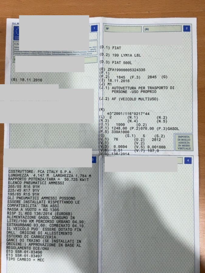 Fiat 500L d'occasion