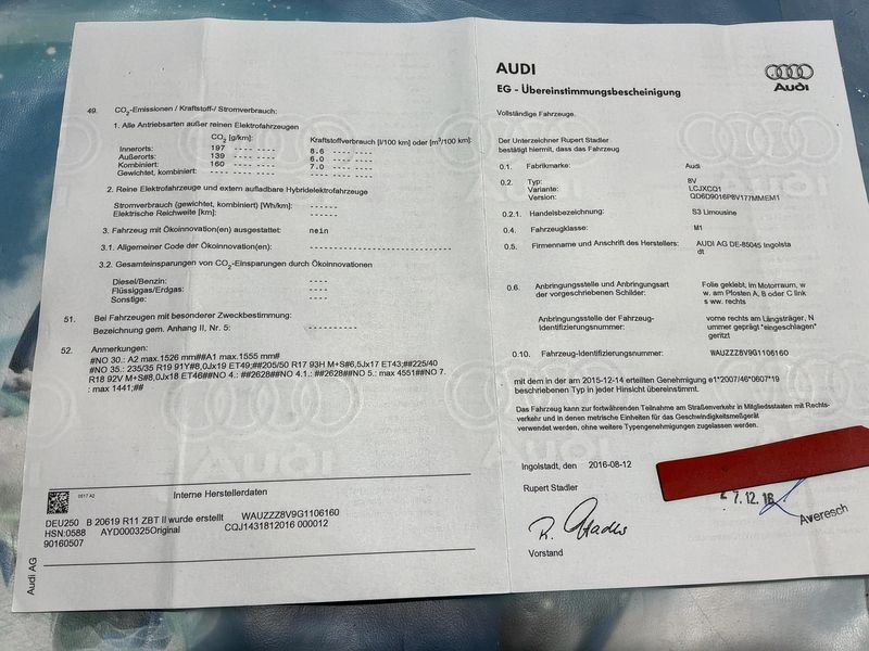 Audi S3 2.0 TFSI quattro — zdjęcie 16
