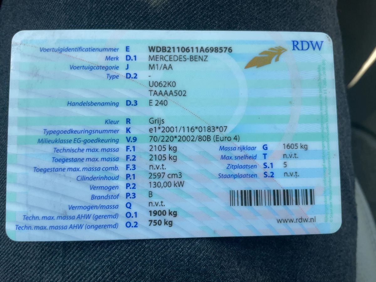 Mercedes-Benz E-Klasse d'occasion