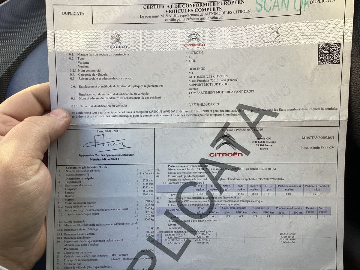 Citroen Berlingo d'occasion