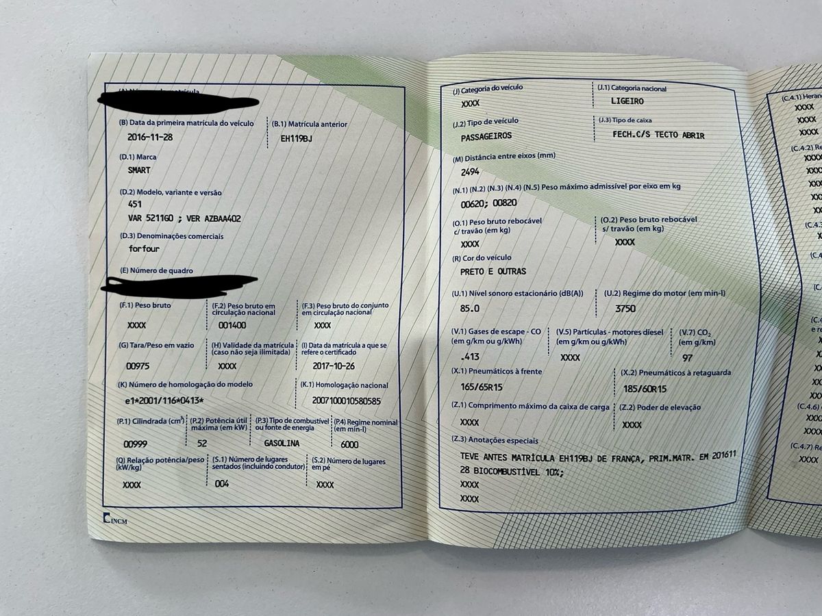 Smart forfour 1.0 Basis passion