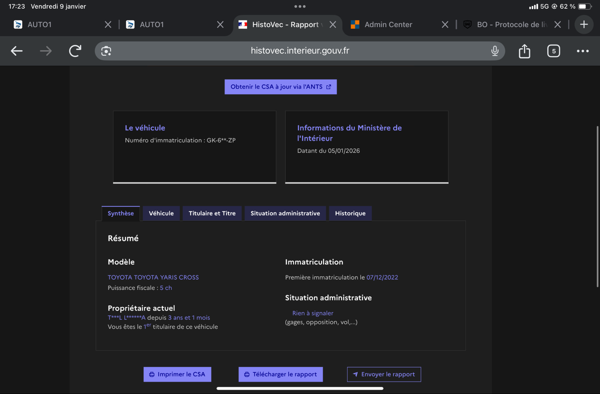 Toyota Yaris d'occasion