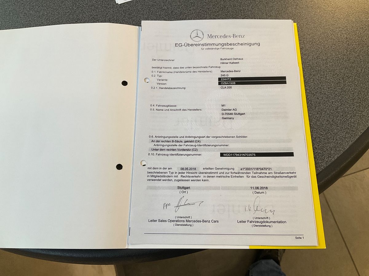 Mercedes-Benz CLA-Klasse d'occasion