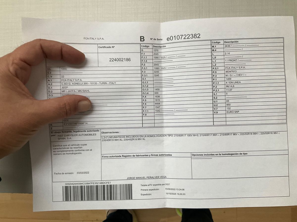 Jeep Compass 1.5 GSE T4 e-Hybrid Limited FWD