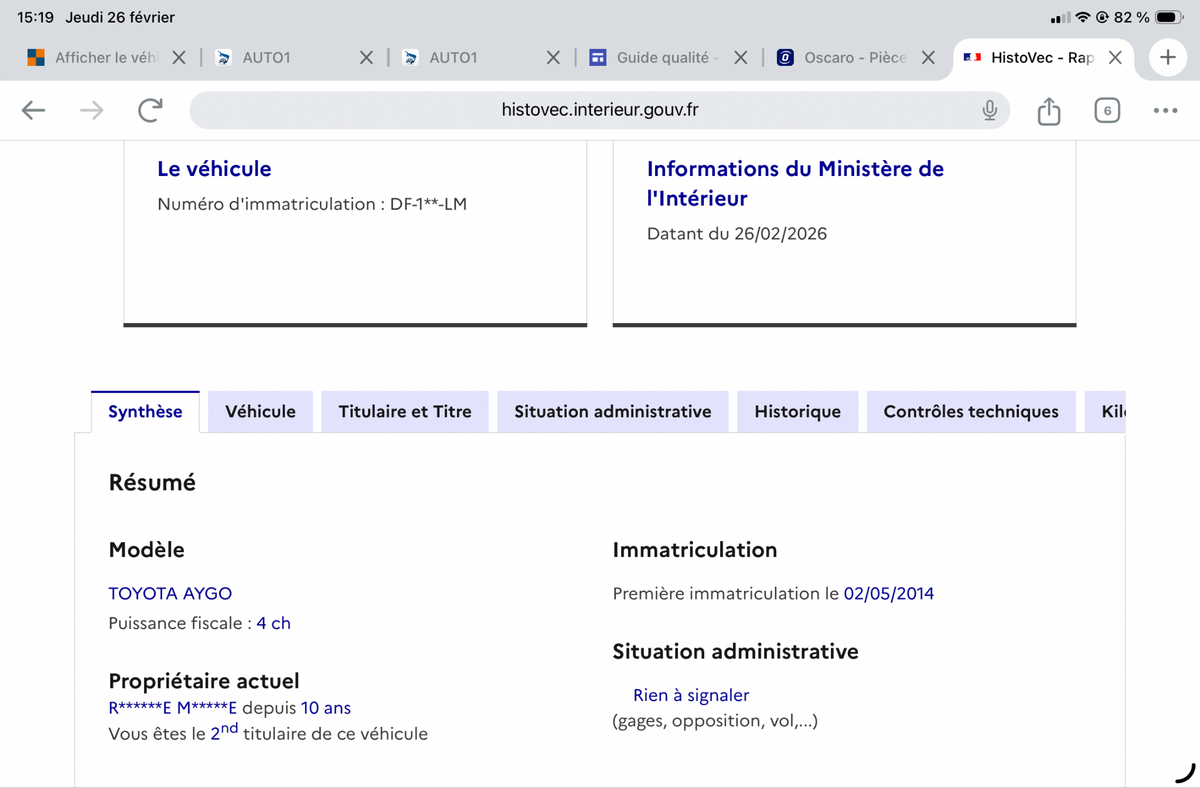 Toyota Aygo d'occasion