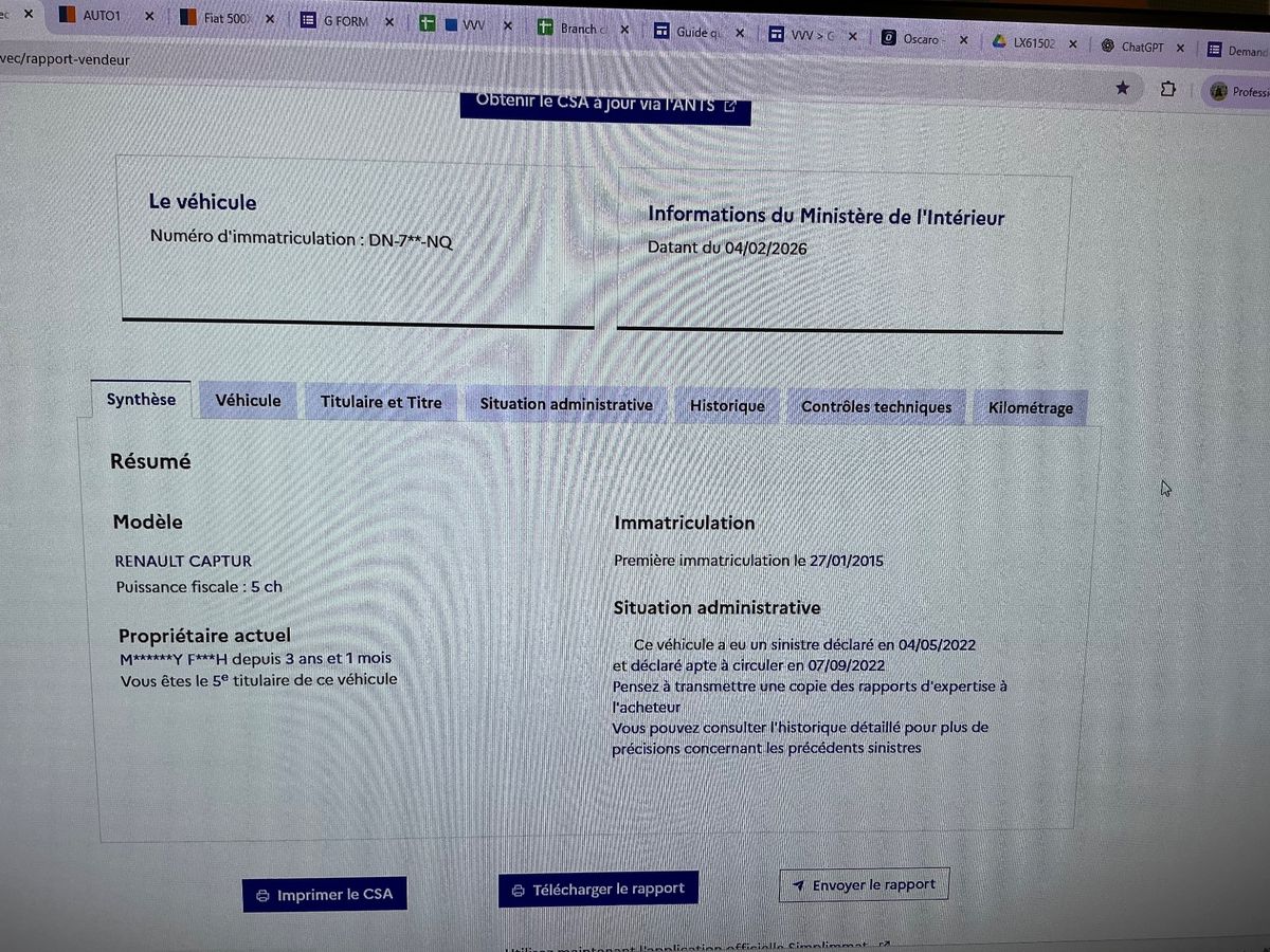 Renault Captur d'occasion