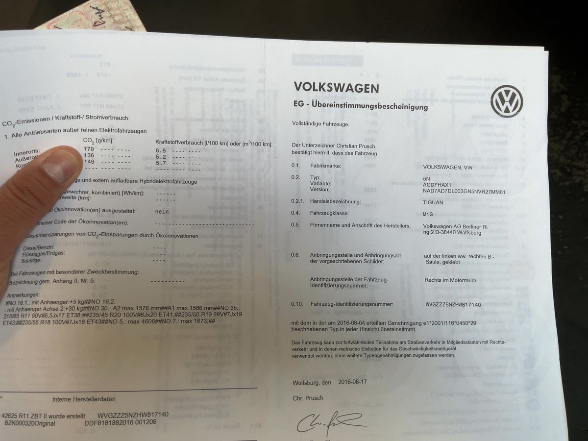 Volkswagen Tiguan d'occasion