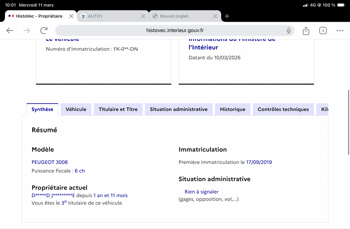 Peugeot 3008 d'occasion