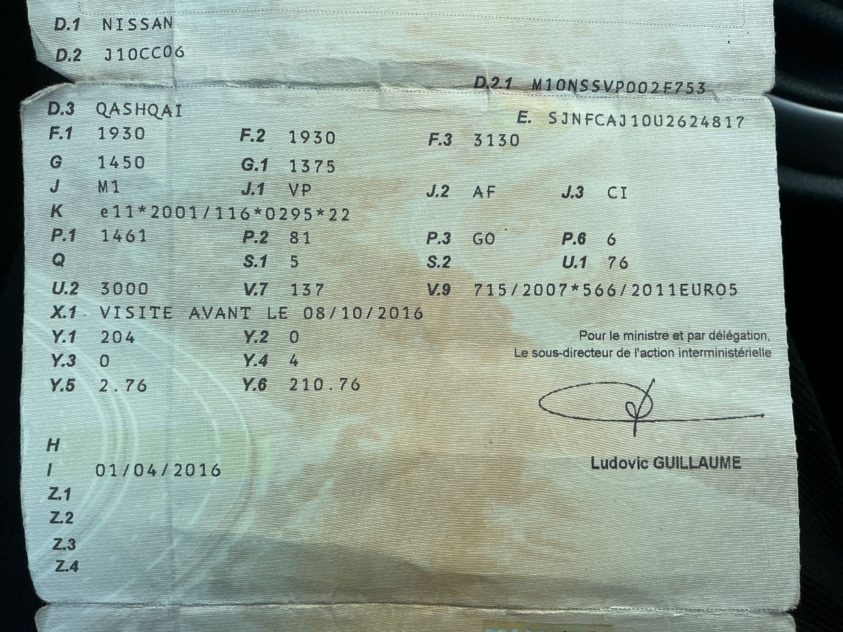 Nissan Qashqai d'occasion