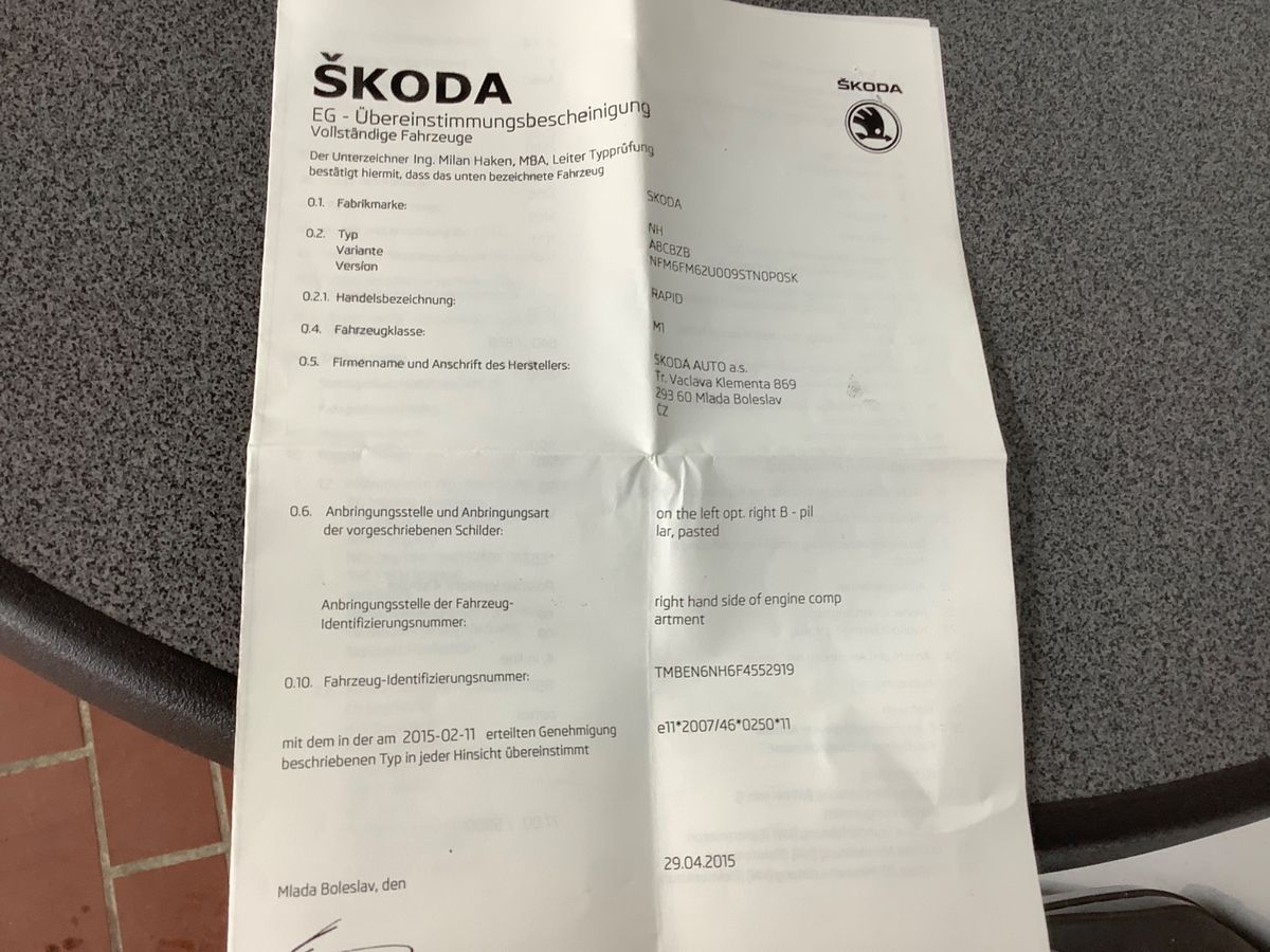 Skoda Rapid d'occasion