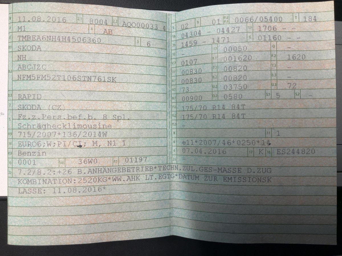 Skoda Rapid Spaceback 1.2 TSI Joy