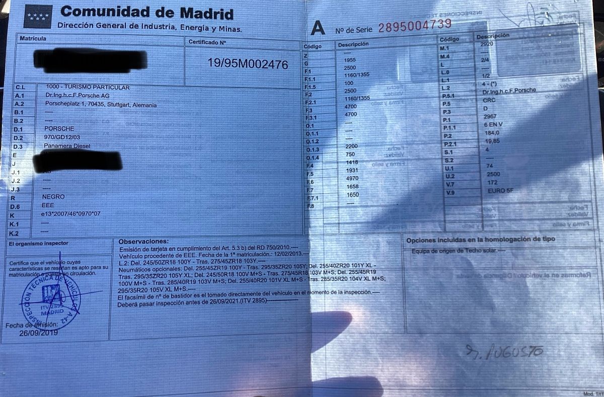 Porsche Panamera d'occasion