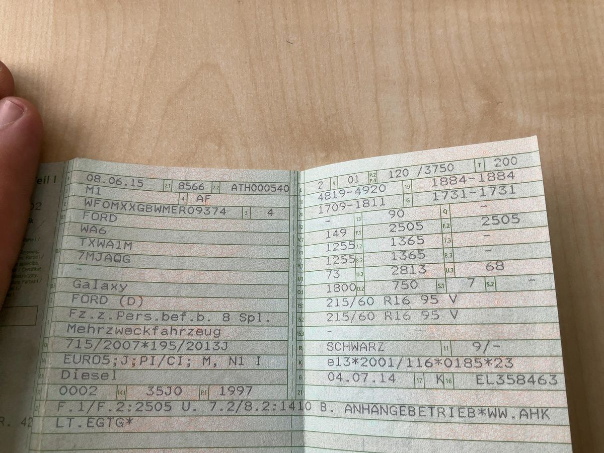 Ford Galaxy d'occasion