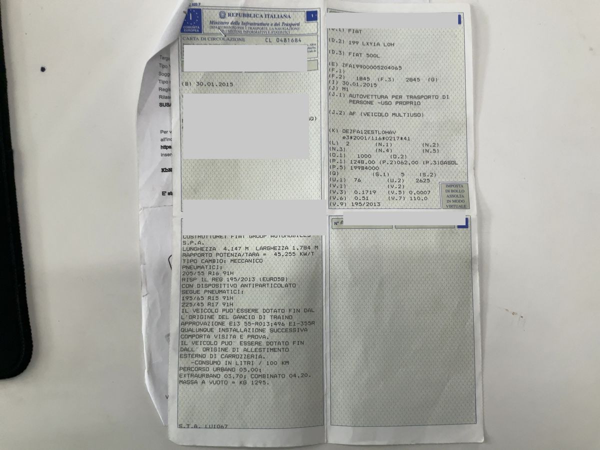 Fiat 500L d'occasion