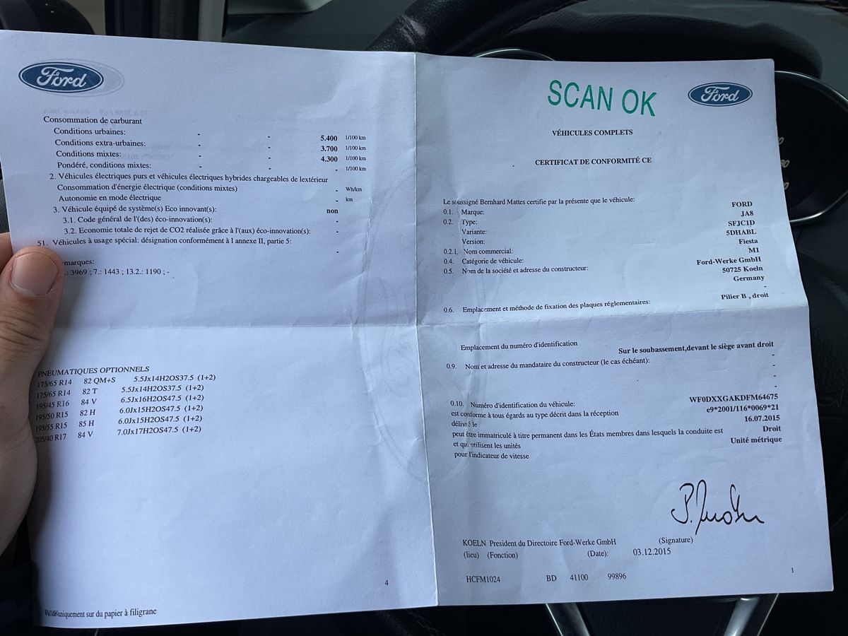 Ford Fiesta d'occasion