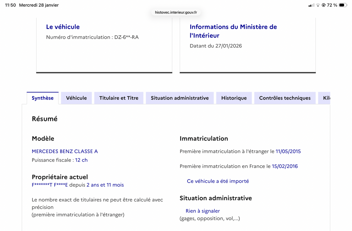 Mercedes-Benz A-Klasse d'occasion