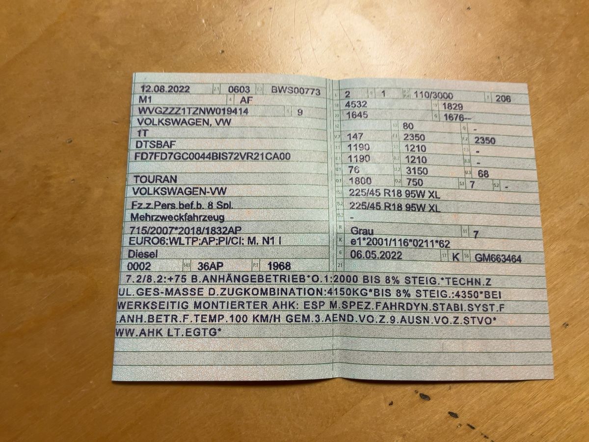 Volkswagen Touran d'occasion