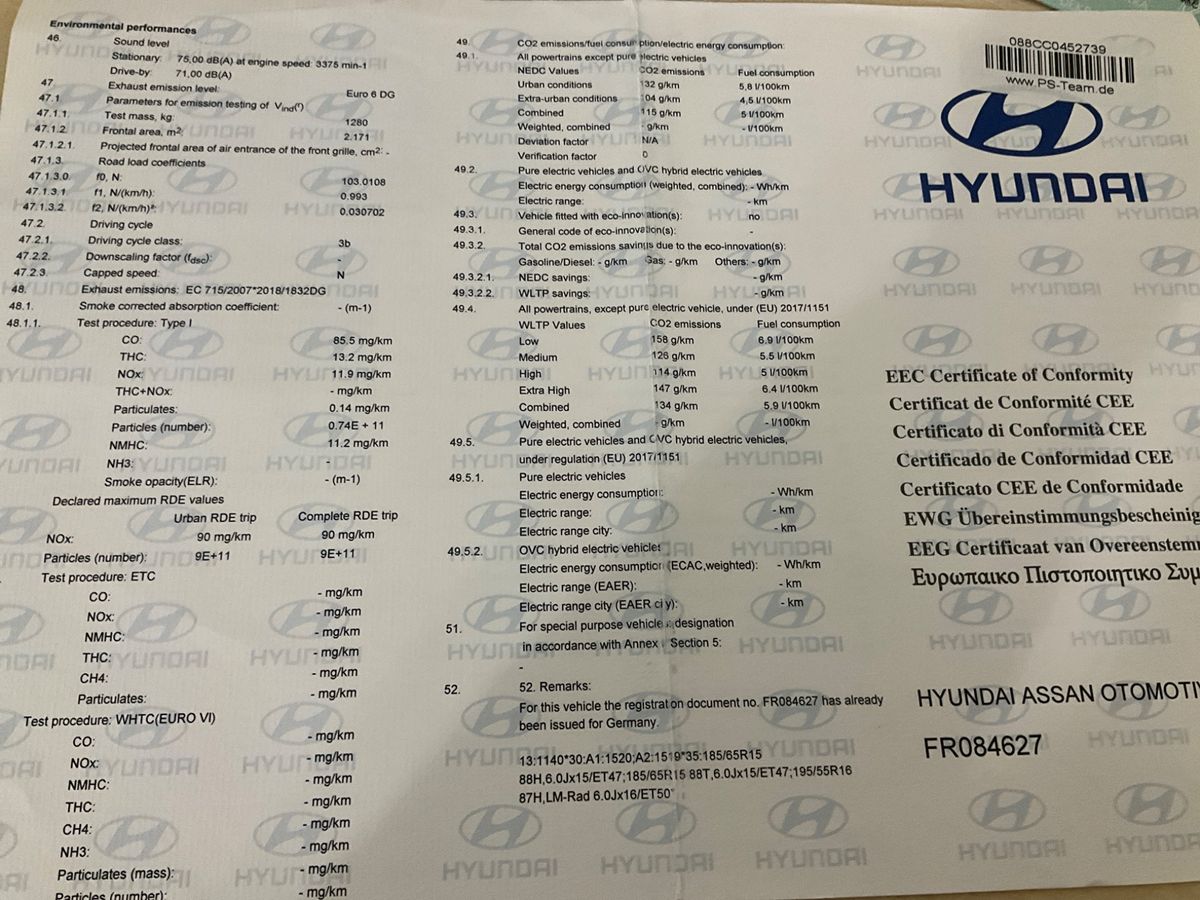 Hyundai i20 1.0 TGDI YES! Plus