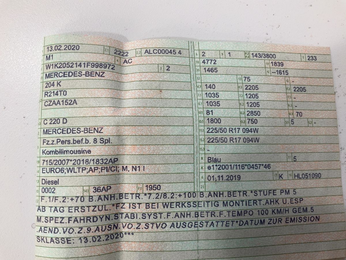 Mercedes-Benz C-Klasse d'occasion