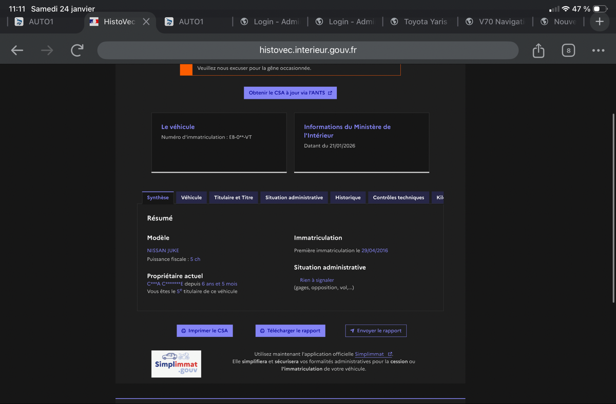 Nissan Juke d'occasion