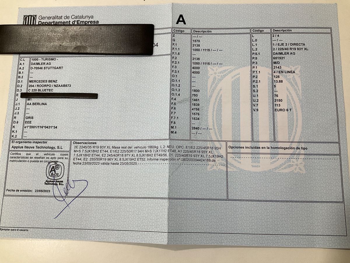 Mercedes-Benz C-Klasse d'occasion