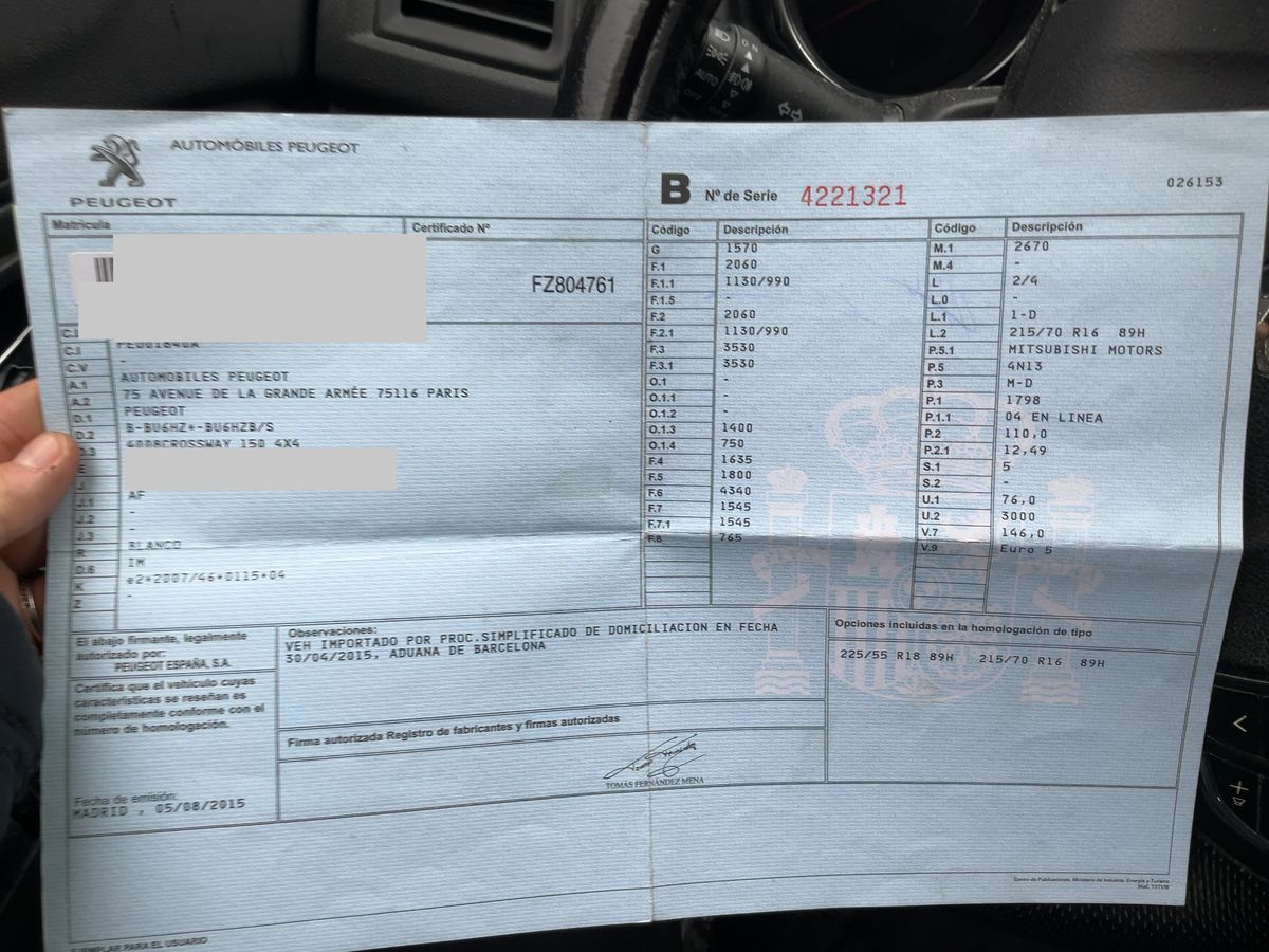 Peugeot 4008 d'occasion