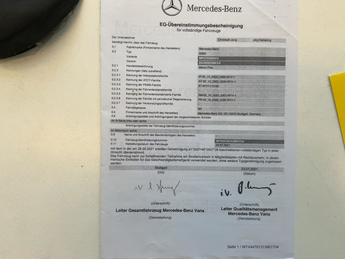 Mercedes-Benz V-Klasse d'occasion