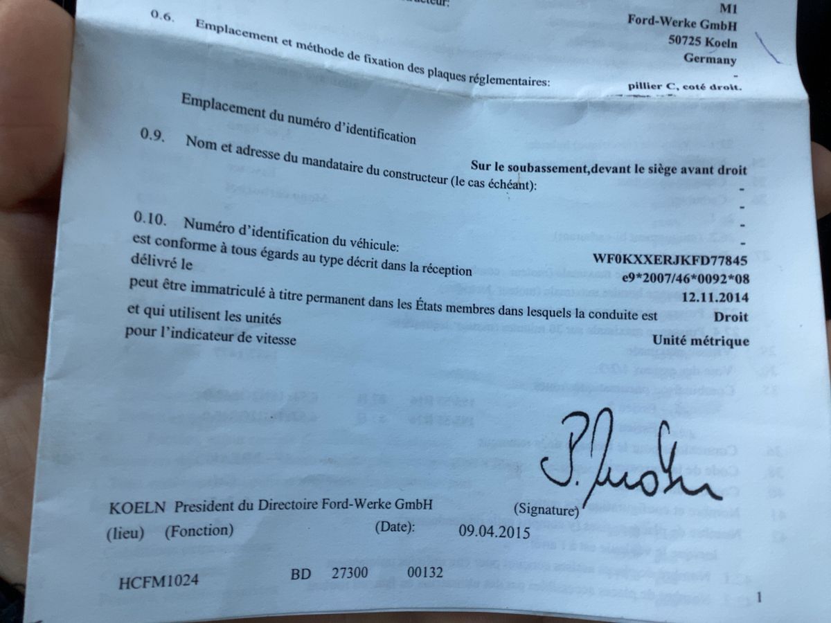 Ford B-Max d'occasion