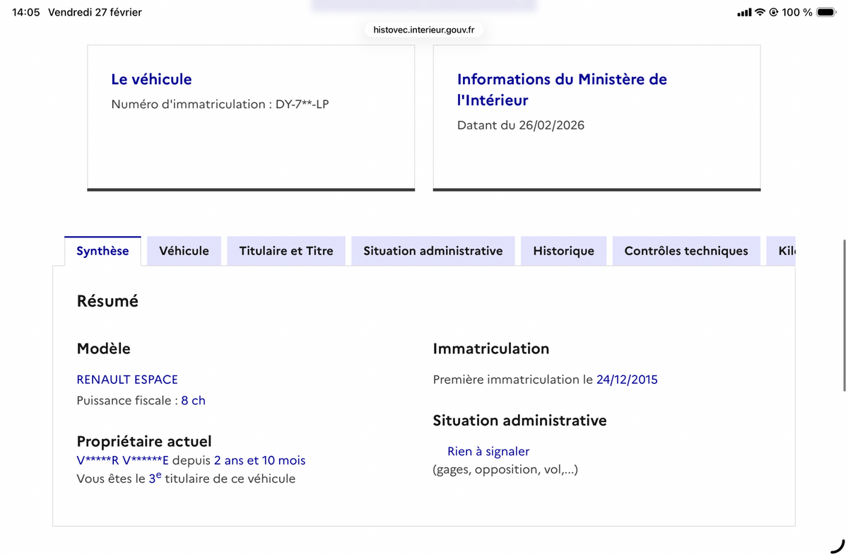 Renault Espace d'occasion