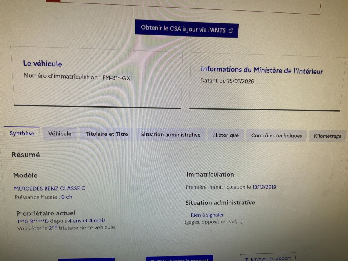 Mercedes-Benz C-Klasse d'occasion