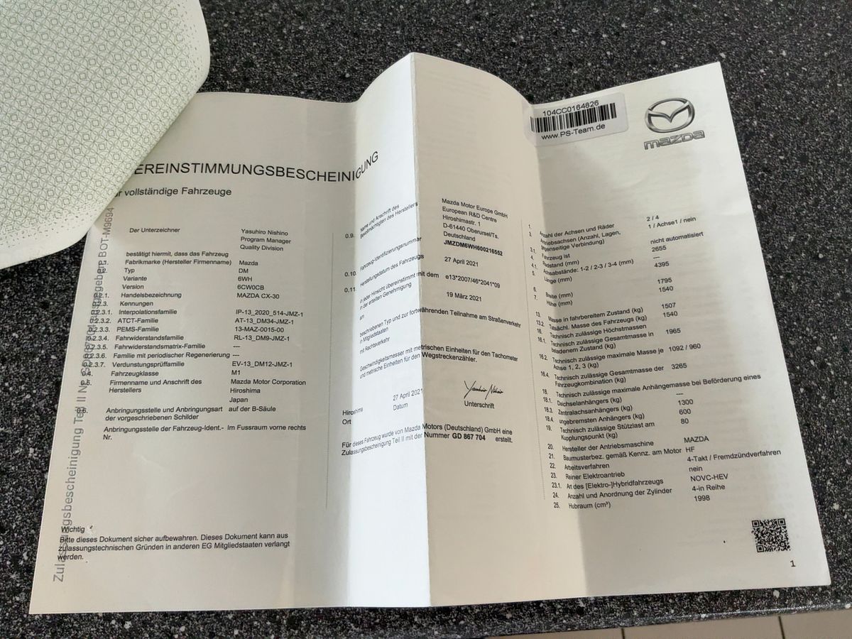 Mazda CX-30 d'occasion