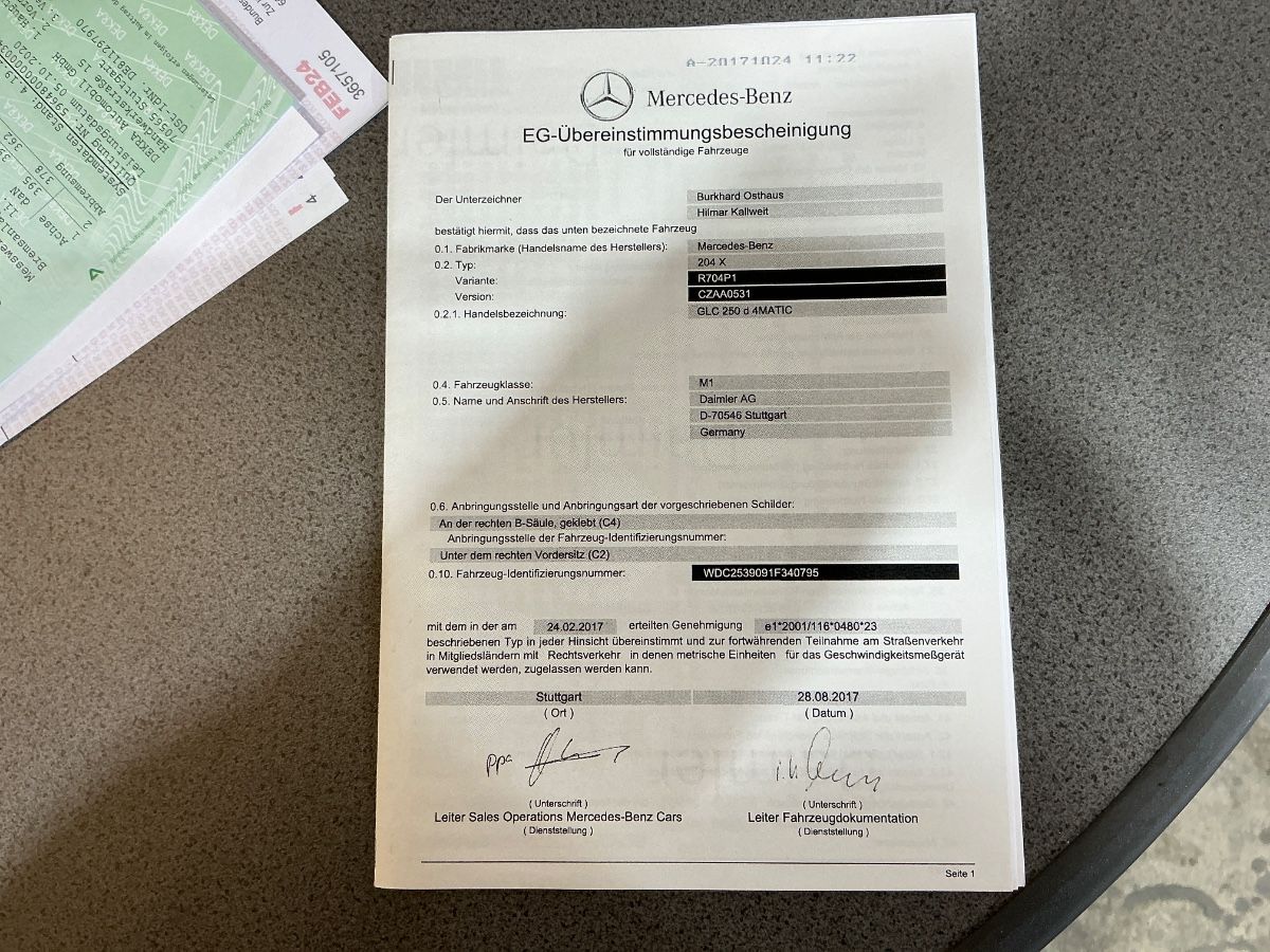 Mercedes-Benz GLC-Klasse d'occasion