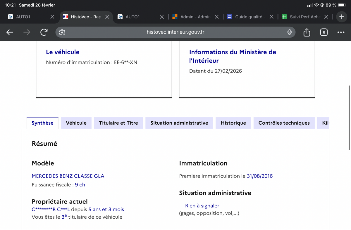 Mercedes-Benz GLA-Klasse d'occasion