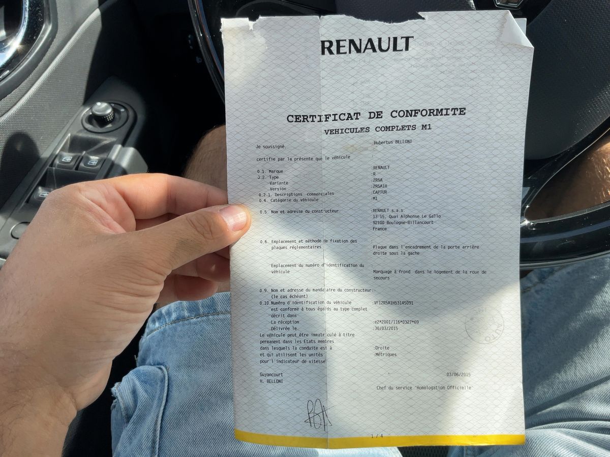 Renault Captur d'occasion