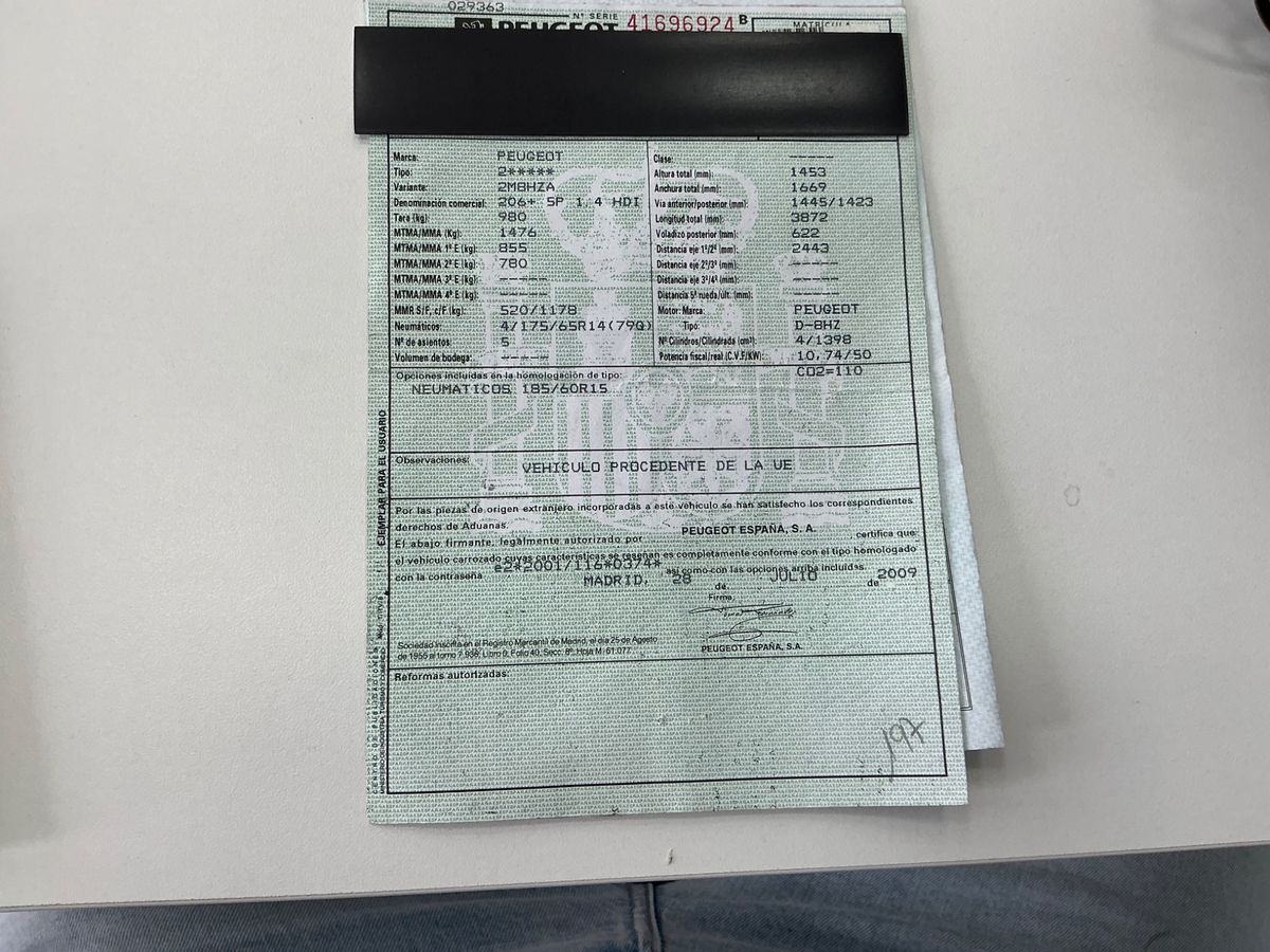 Peugeot 206+ d'occasion