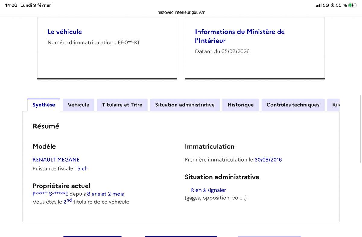 Renault Megane d'occasion