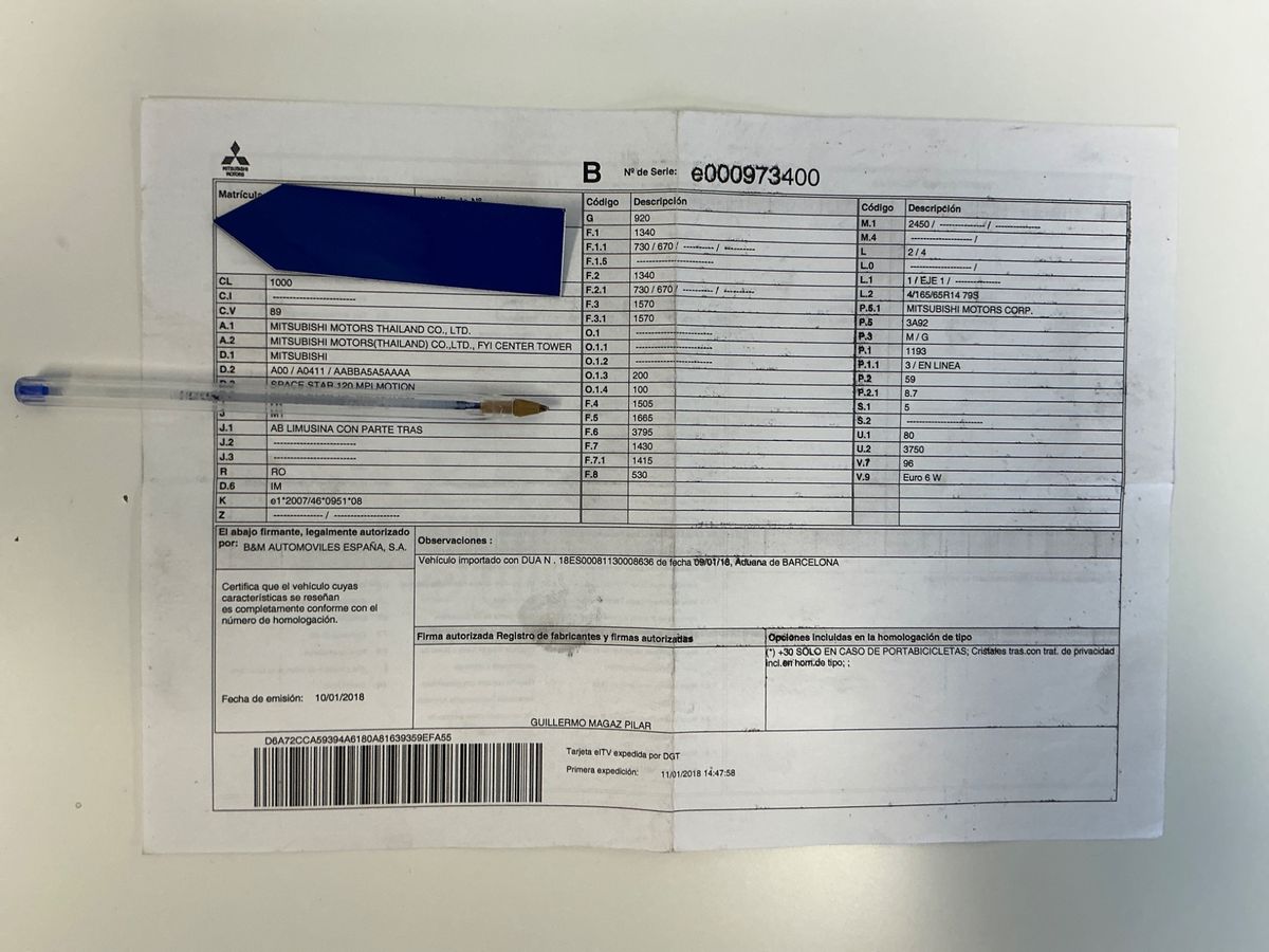 Mitsubishi Space d'occasion