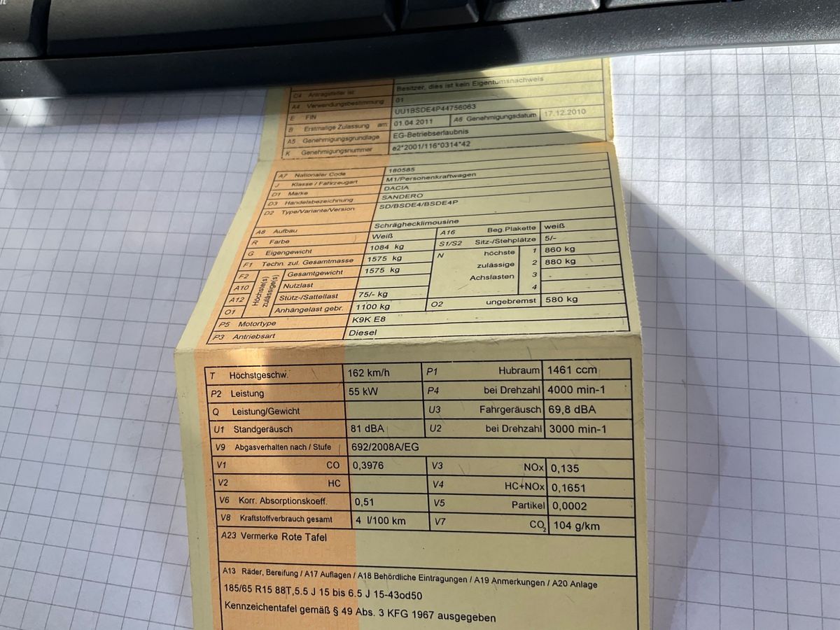 Dacia Sandero d'occasion