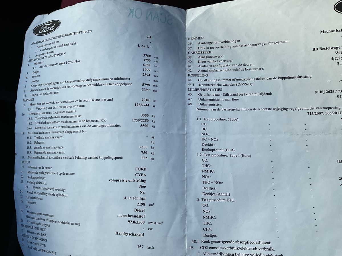 Ford Transit 2.2 TDCi FT 350 L Trend PKW